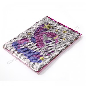 UNICORN SEQUIN NOTEBOOK