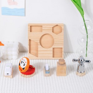 EDUCATIONAL WOODEN TOY BUSY BOARD FOR KIDS