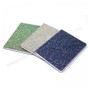 A5 GLITTER NOTEBOOK